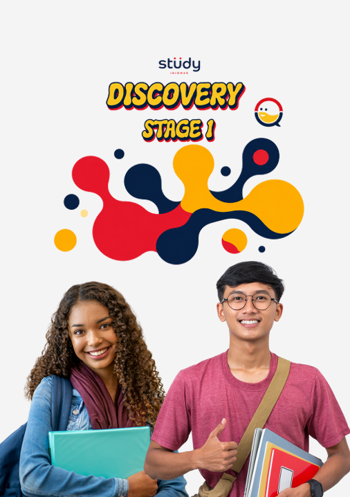 Capa do livro do curso Discovering